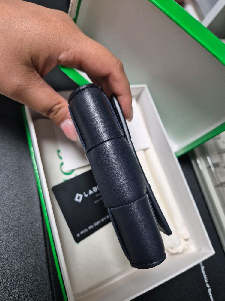 보테가베네타 인트레치아토 반지갑--4