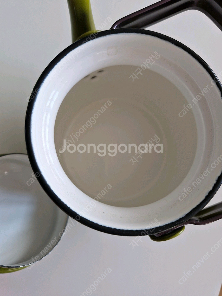 아라비아핀란드 빈티지 피넬 프리마베라 법랑 주전자--8