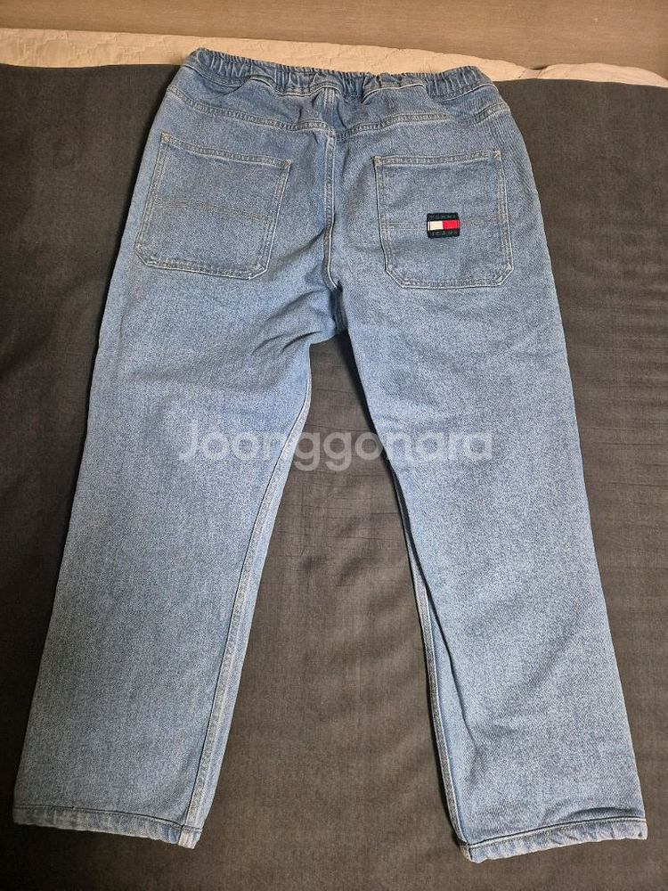 [미사용품] 타미진스 밴딩 청바지--1