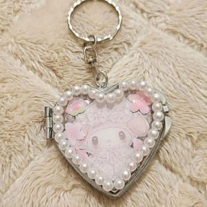 산리오 마이멜로디 거울 키링