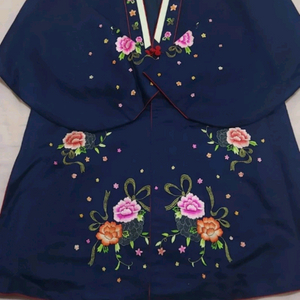 -자수맞춤 여성 한복 두루마기(본견)