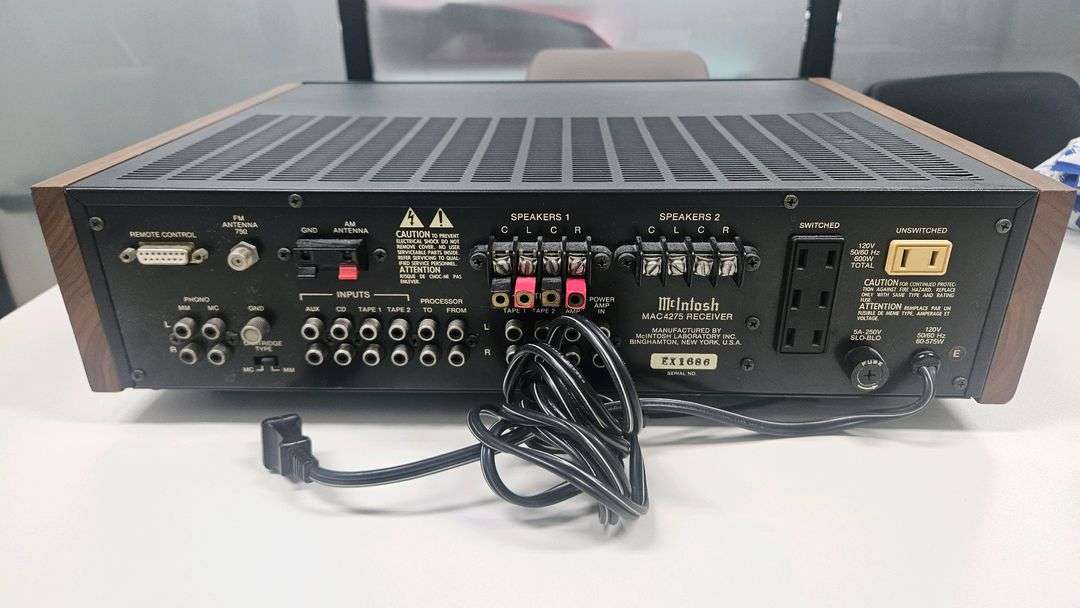 멕킨토시 mac 4275 빈티지 리시버 앰프 이미지