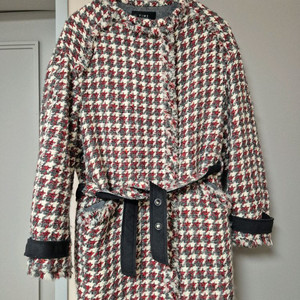 타임 트위드 반코트