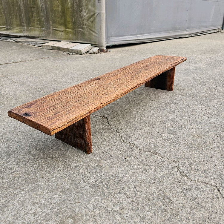 올드오크 고재선반 화분정리대 모니터받침대 이미지