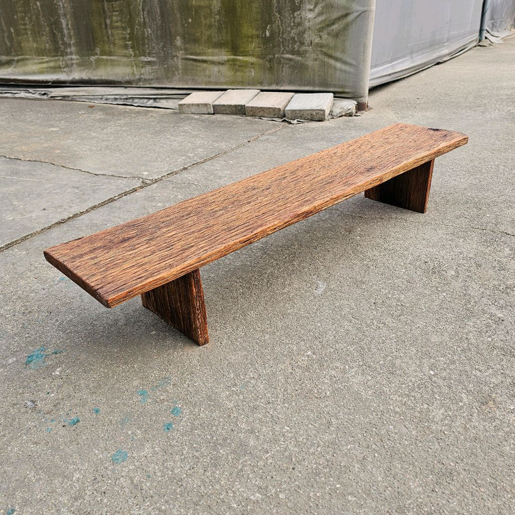 올드오크 고재선반 화분정리대 모니터받침대 이미지