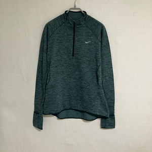 나이키 그린 드라이핏 하프집업 긴팔 티셔츠