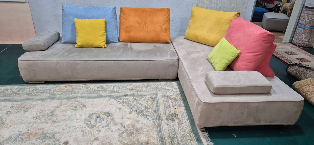 아쿠아클린 모듈 코너형 소파(드라이세탁완료)--1