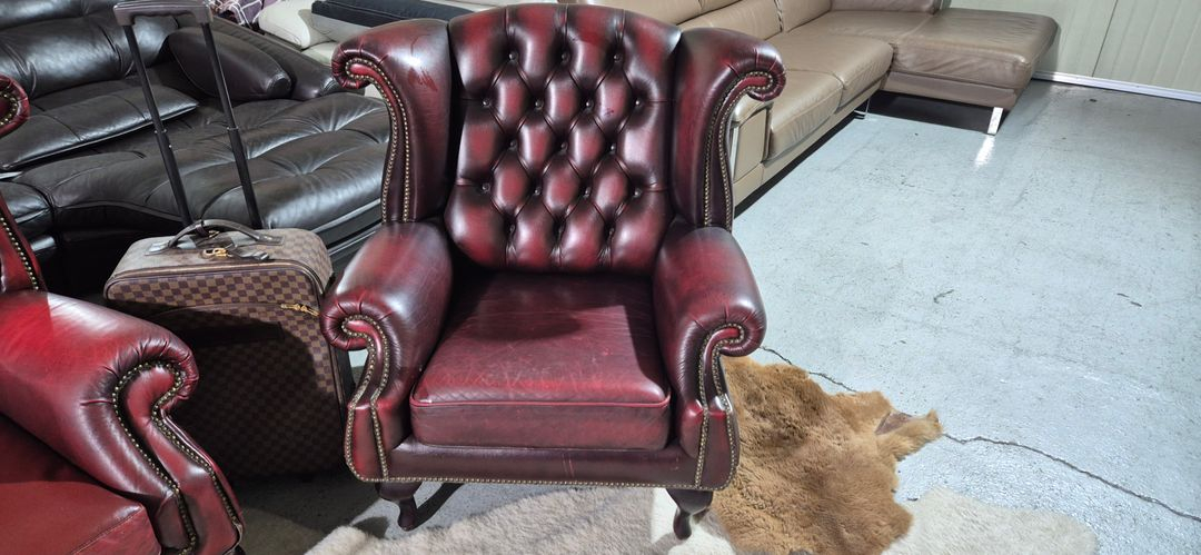 체스터필드 이태리 마스트로또 전체 천연가죽3+1인 소파--4