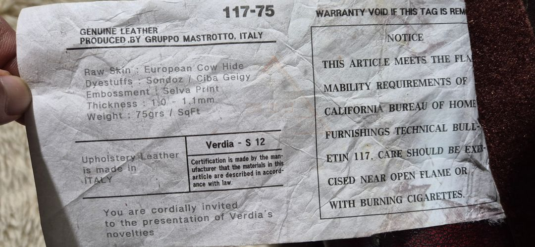 체스터필드 이태리 마스트로또 전체 천연가죽3+1인 소파--9