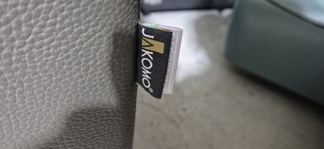 자코모 이태리 천연 통가죽 4인 카우치 소파--7