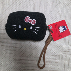 헬로키티 뽀글이 카드지갑 미니파우치 동전지갑 새상품