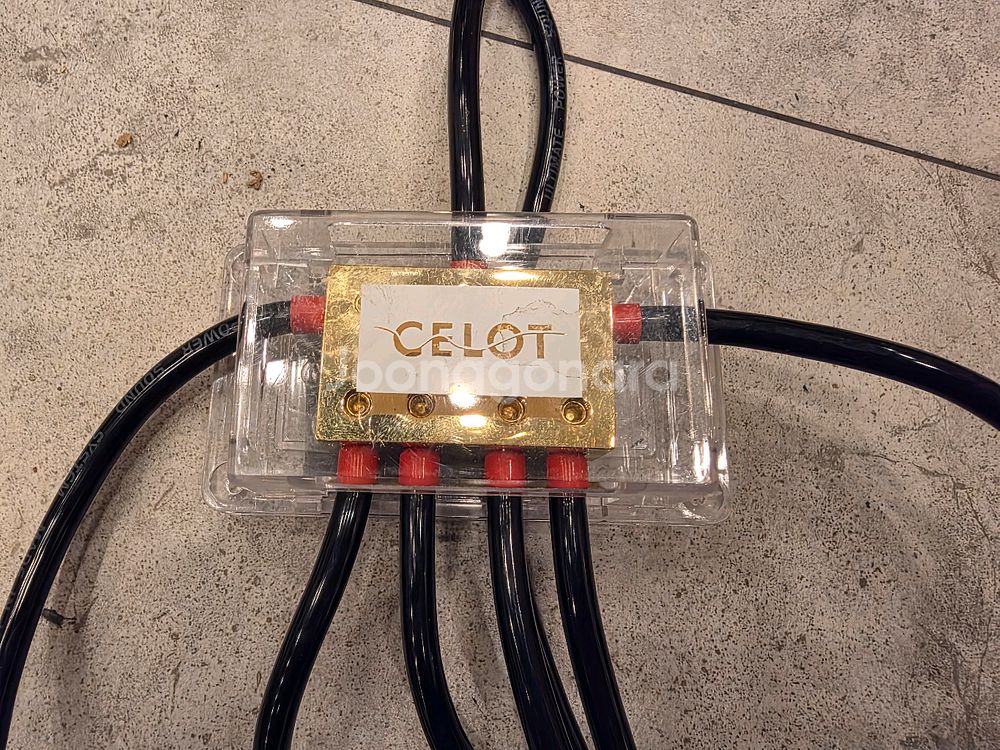 알파인 10채널 앰프 및 CDT 스피커 & 에코파워 전압 안정기 & 접지세트--3