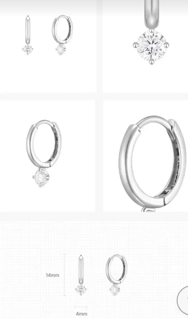 제이에스티나 14K 귀걸이--1