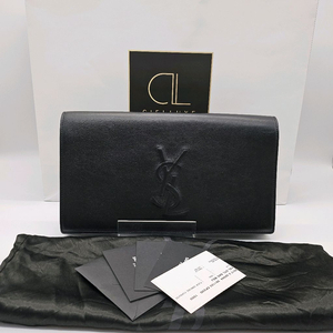 정품 입생로랑 벨드쥬르 클러치백