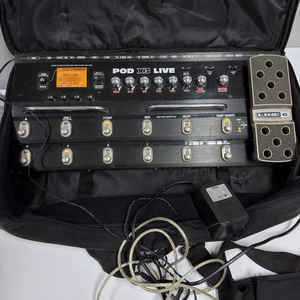 Line6 POD X3 Live 기타 멀티 이펙터 기타이펙터 이미지