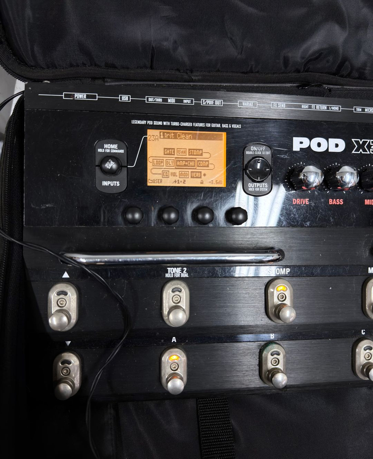 Line6 POD X3 Live 기타 멀티 이펙터 기타이펙터 이미지