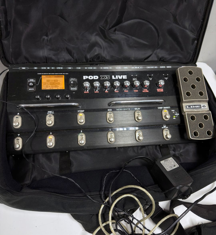 Line6 POD X3 Live 기타 멀티 이펙터 기타이펙터 이미지