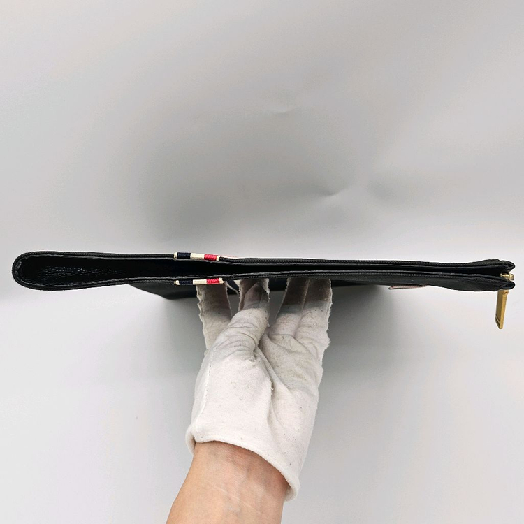 정품 톰브라운 패브릭 클러치백--4