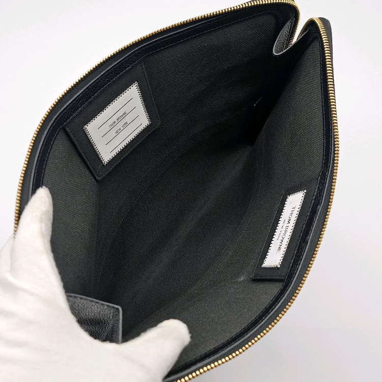 정품 톰브라운 패브릭 클러치백--7