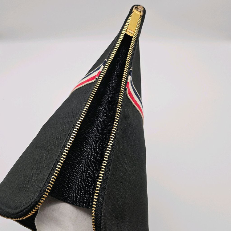 정품 톰브라운 패브릭 클러치백--8