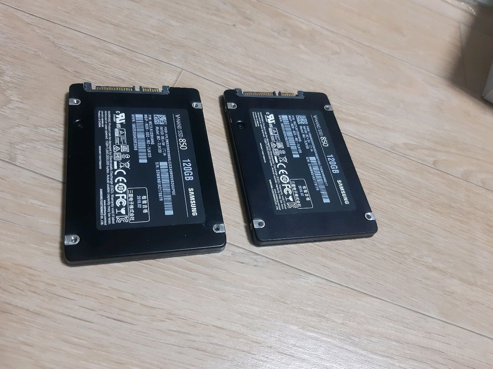 유튜브영상 mp3 무제한 다운로드 프로그램 탑재 SSD 120 GB 2개 세트 이미지