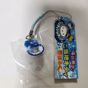 헬로키티 후쿠이 한정 와카사 복어 키티 스트랩 고전 키티 빈티지 키티 이미지