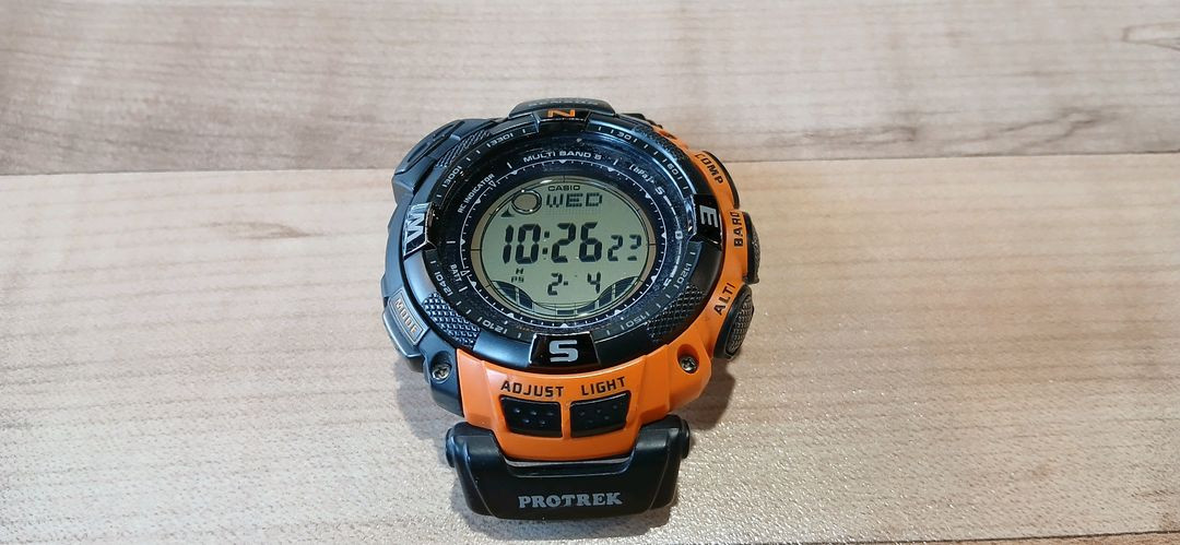 Casio pro-trek prw-1500 카시오프로트렉 등산시계 전파시계 한정판--1