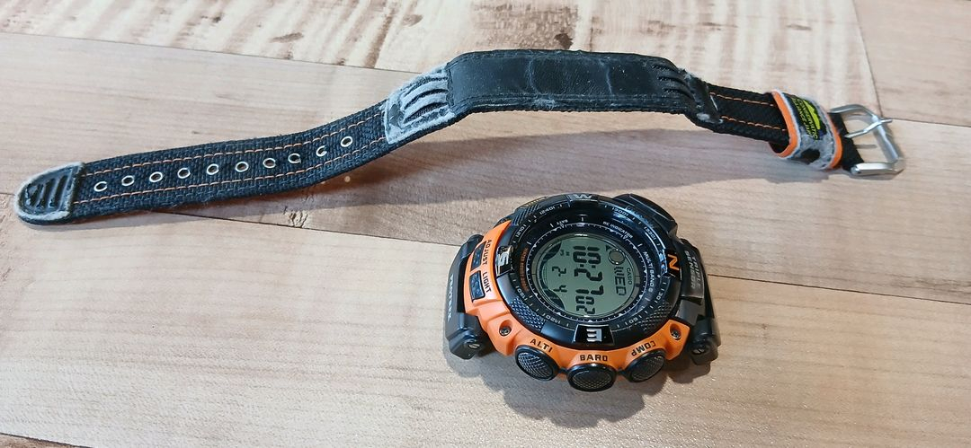 Casio pro-trek prw-1500 카시오프로트렉 등산시계 전파시계 한정판--4