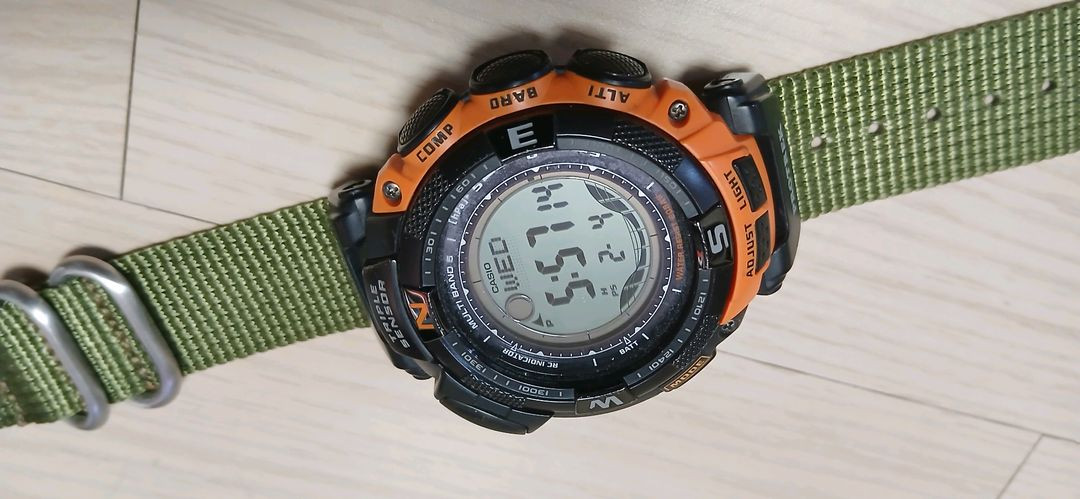 Casio pro-trek prw-1500 카시오프로트렉 등산시계 전파시계 한정판--6