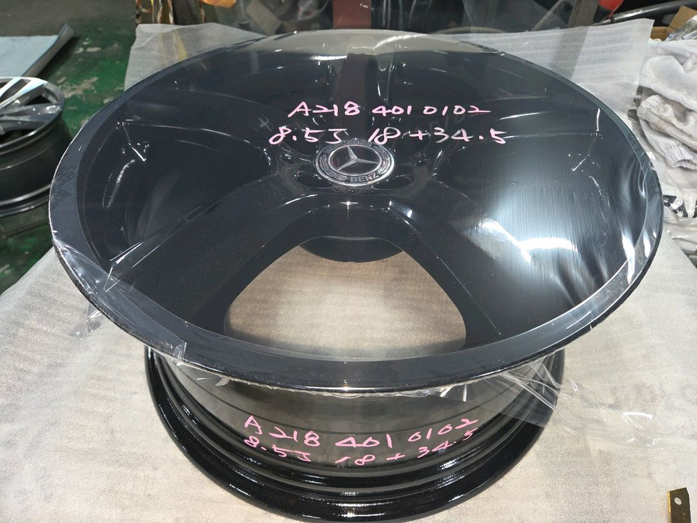 벤츠 CLS a218 18인치 순정휠 분체블랙유광 도장복원 휠--5