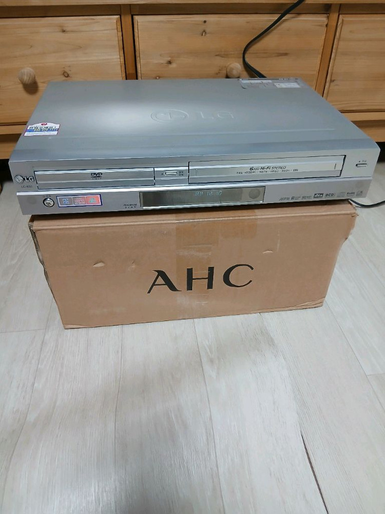 LG DVD VCR 콤보 (판매완료)--4