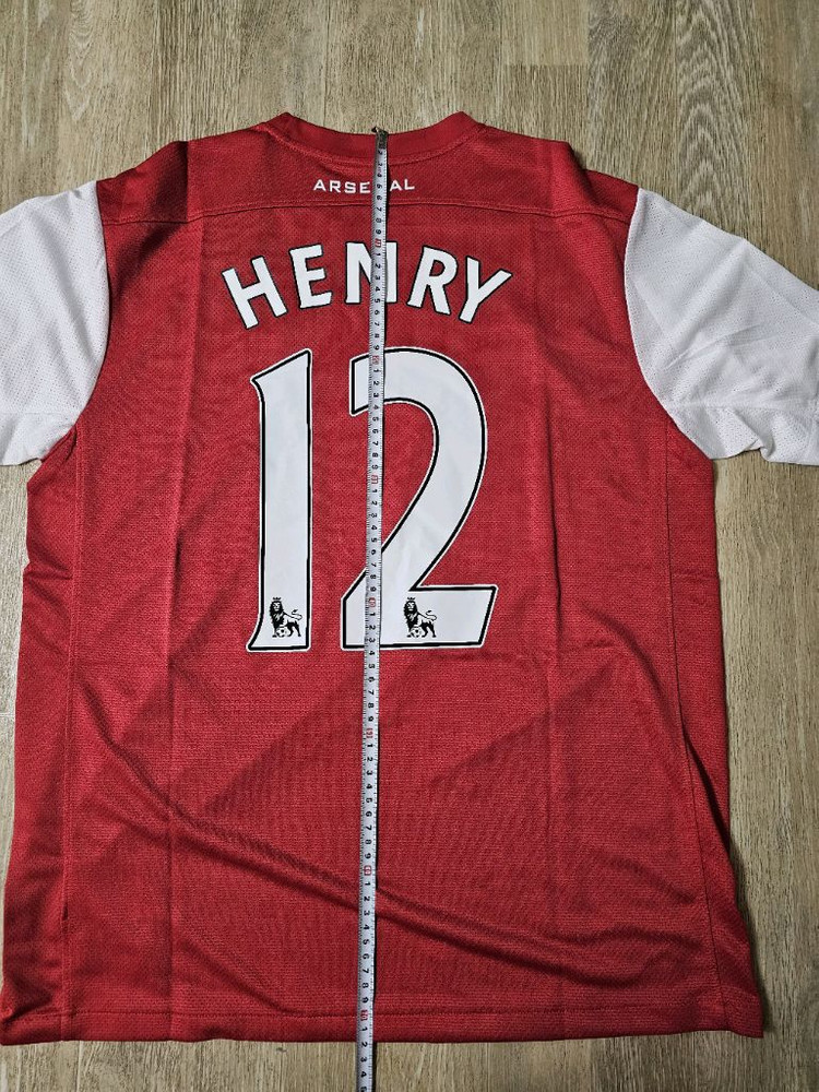 아스날 11-12 125주년 앙리마킹 빈티지 유니폼--8