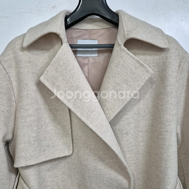 클리지 울&캐시미어 혼방 롱코트--1