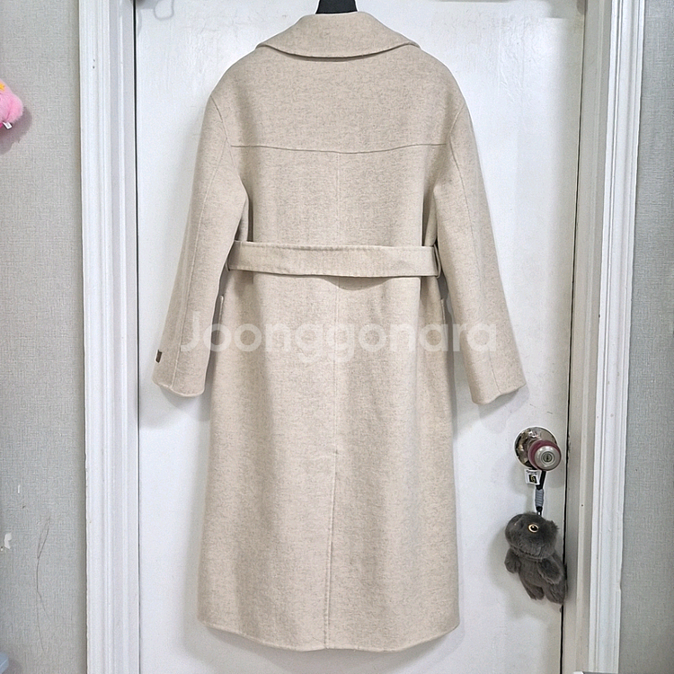 클리지 울&캐시미어 혼방 롱코트--2