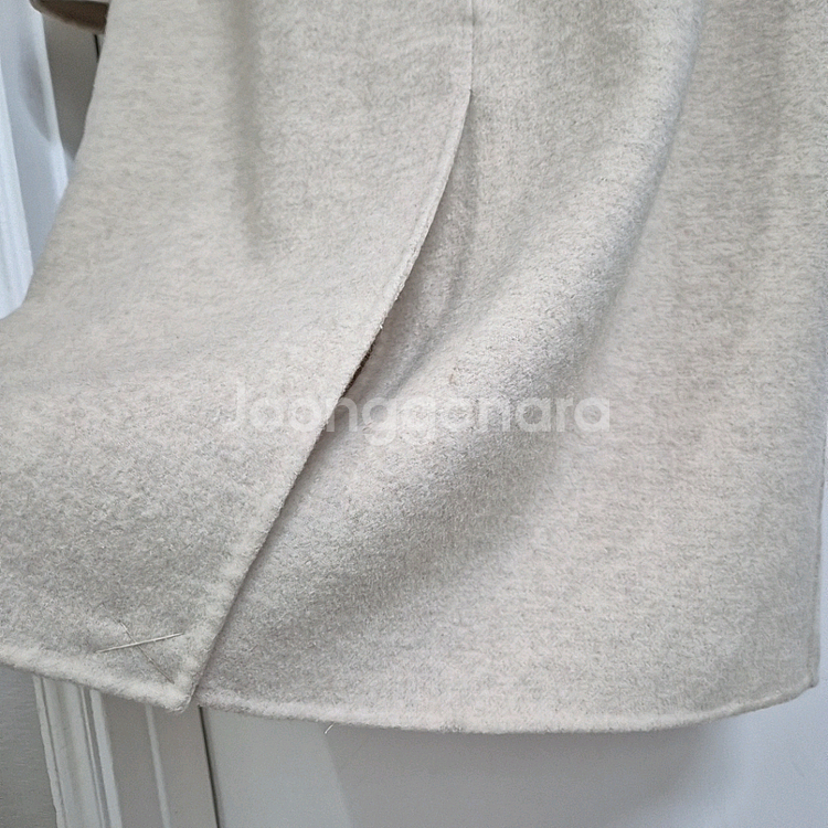 클리지 울&캐시미어 혼방 롱코트--4