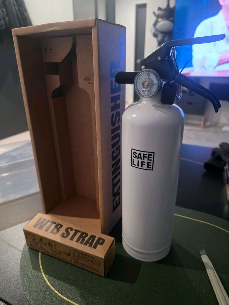 차량용소화기 Z07 가정용 자동차겸용 ABC분말소화기 거치스트랩포함--2