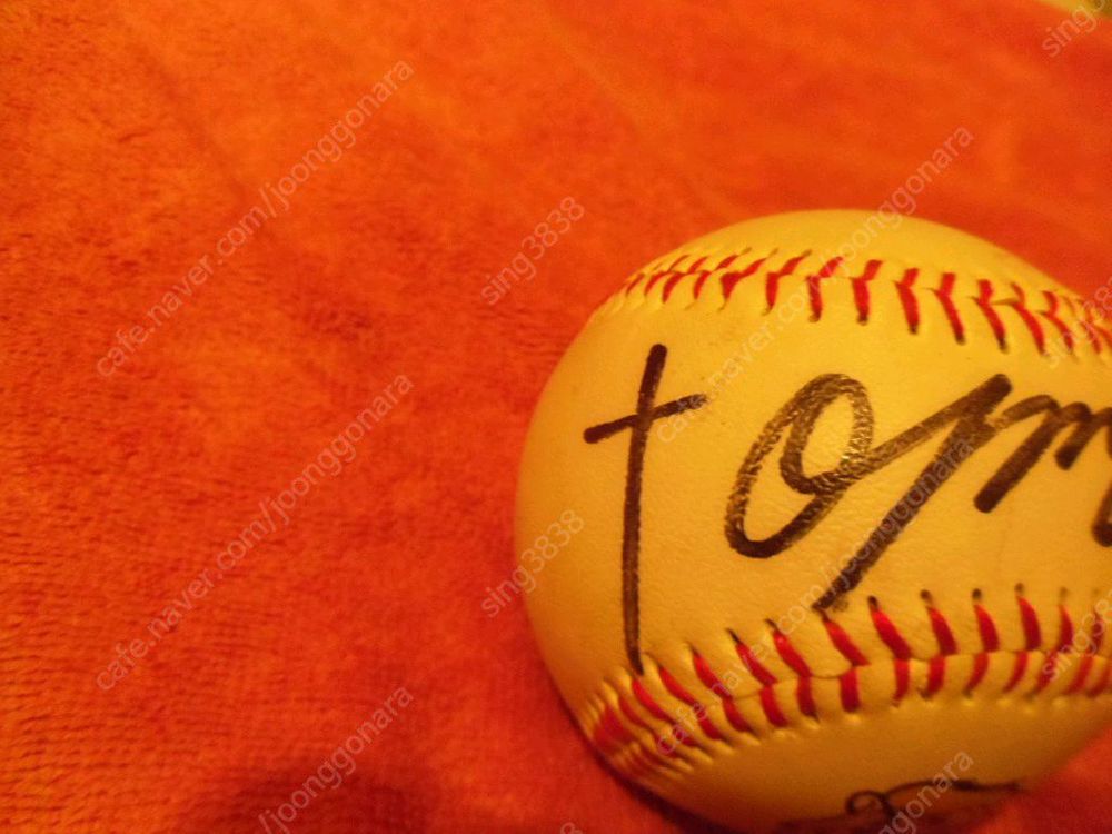 MBC청룡,삼성라이온즈 친필 싸인볼 팝니다.--4