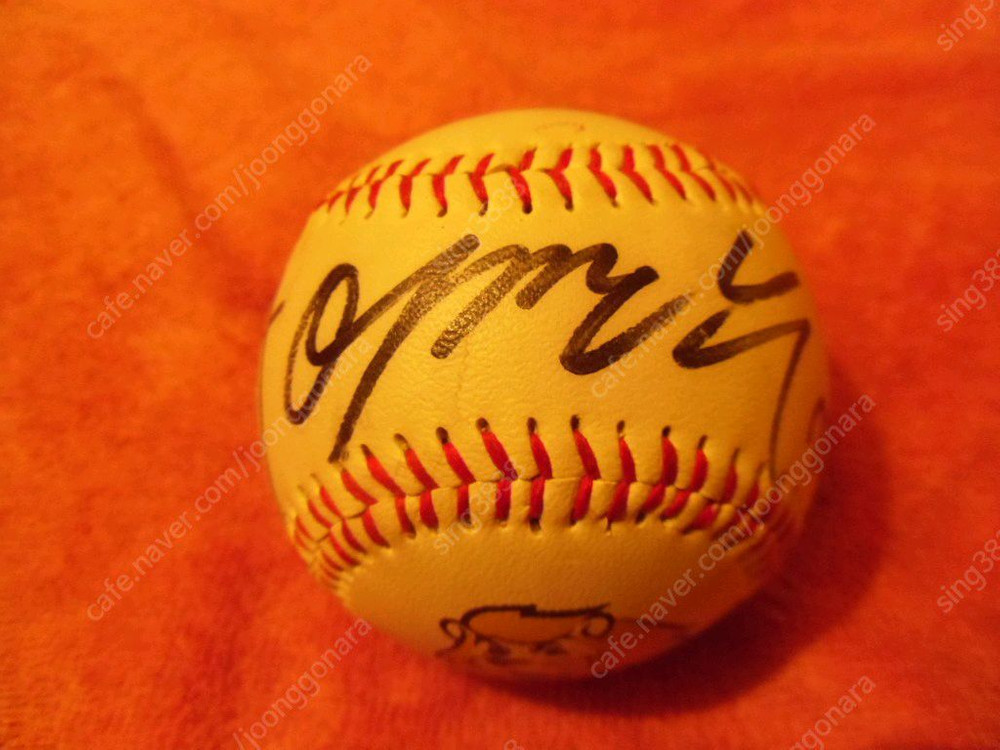 MBC청룡,삼성라이온즈 친필 싸인볼 팝니다.--6