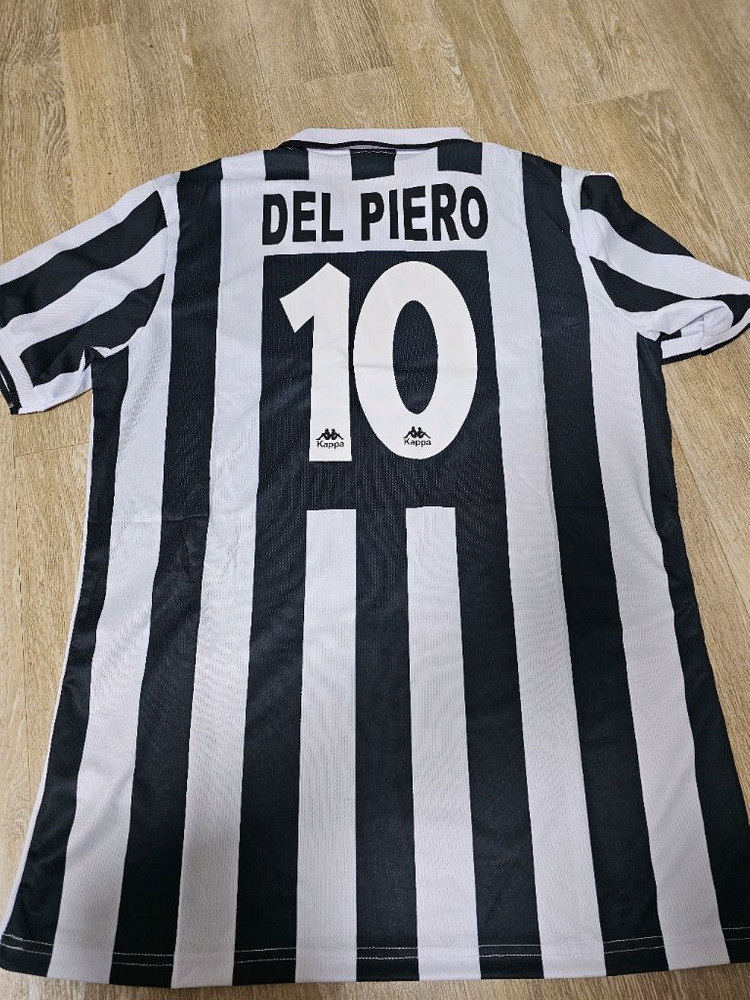 유벤투스 델피에로 마킹 올드 유니폼 레트로 유니폼--3