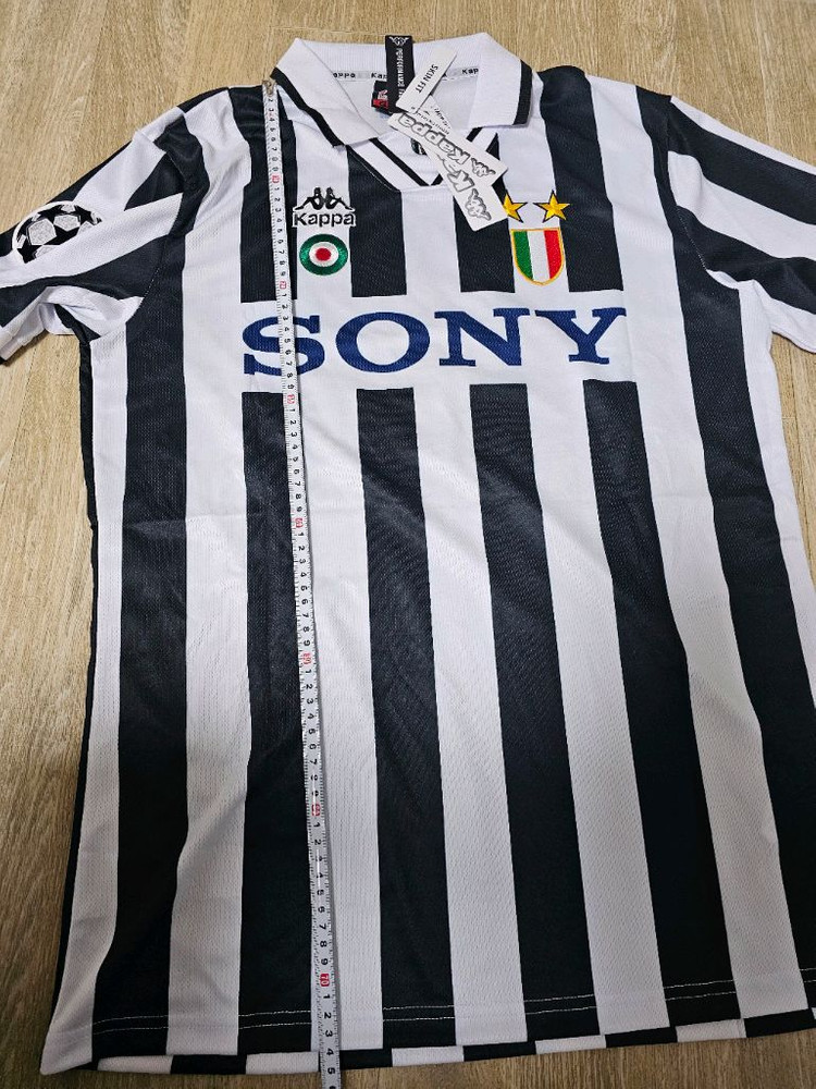 유벤투스 델피에로 마킹 올드 유니폼 레트로 유니폼--7