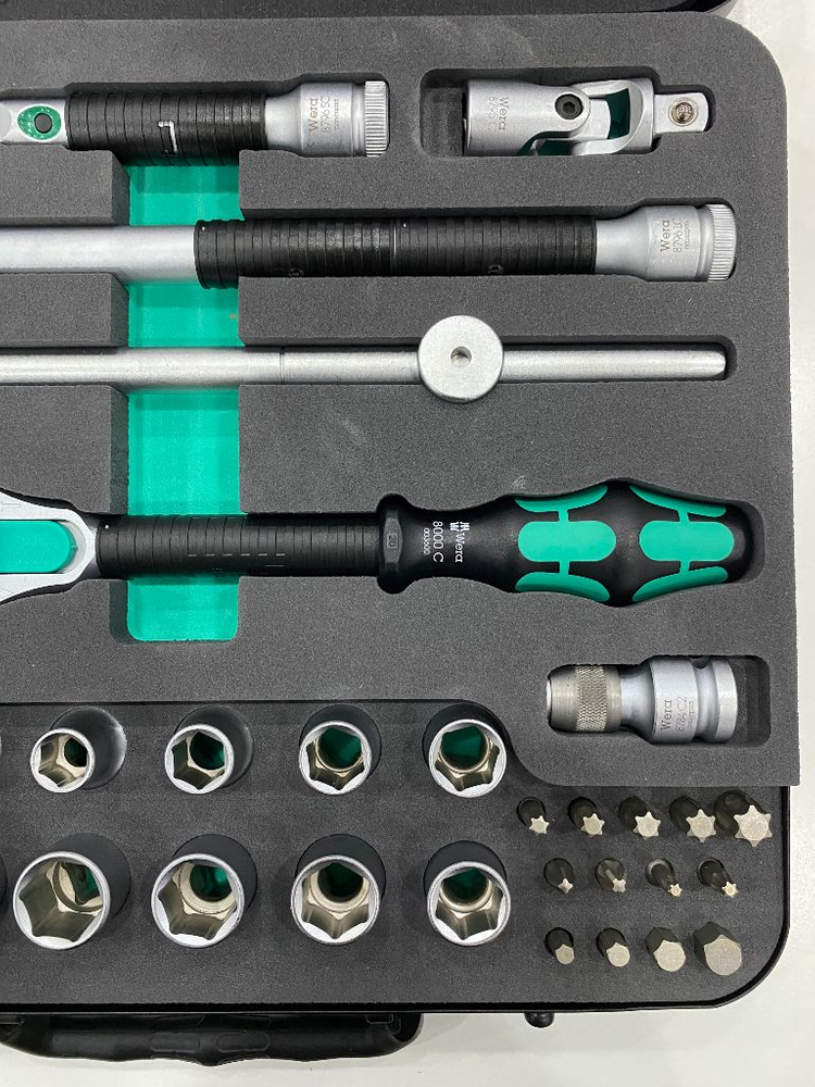 Wera 8100 SC2 Zyklop 스피드 라쳇 세트 1/2--5