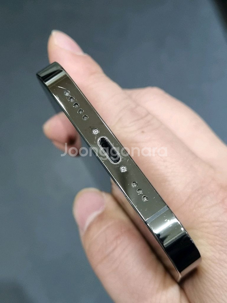 아이폰12프로 256GB 그라파이트 배터리 89%--7