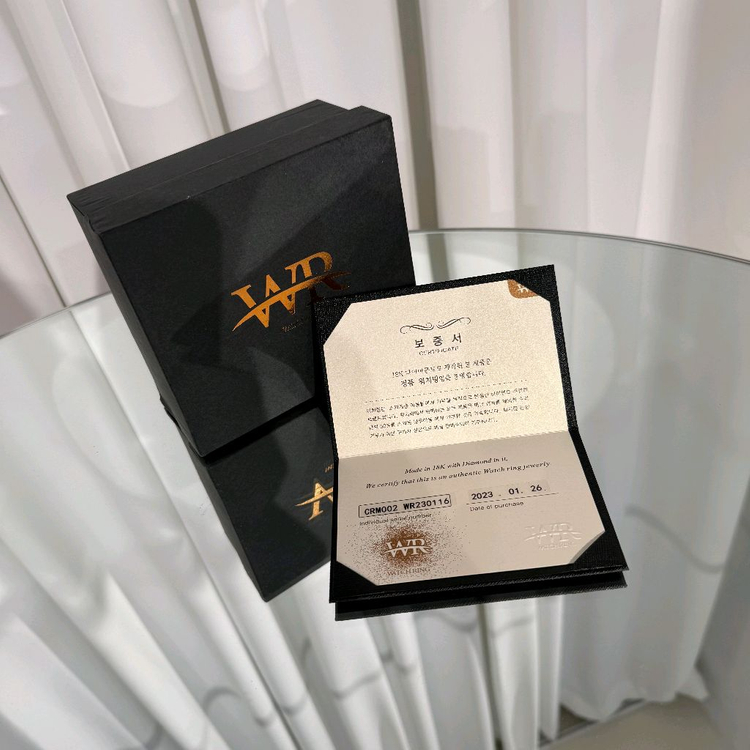 워치링 CR 풀다이아 목걸이 S사이즈--2