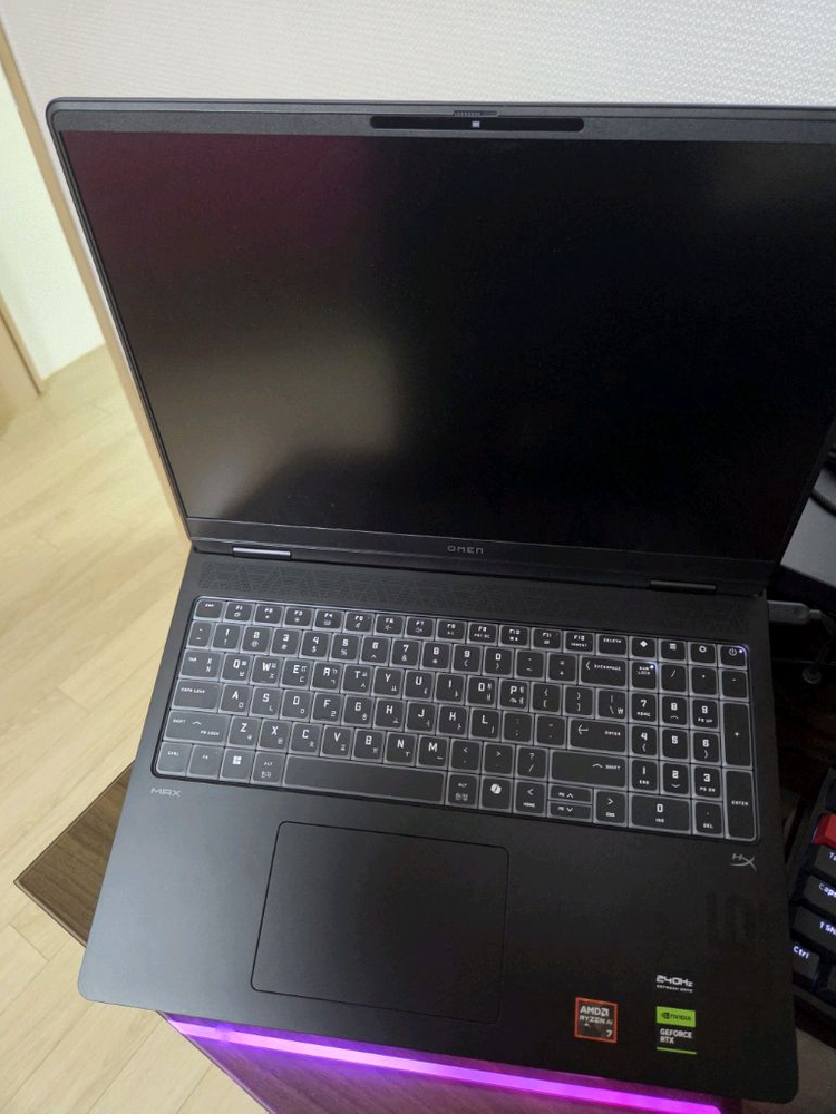HP 오멘맥스 rtx3070ti 게이밍 노트북--4