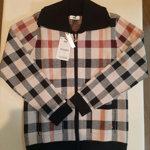 닥스키즈 여아 하우스체크 가디건 165 새상품