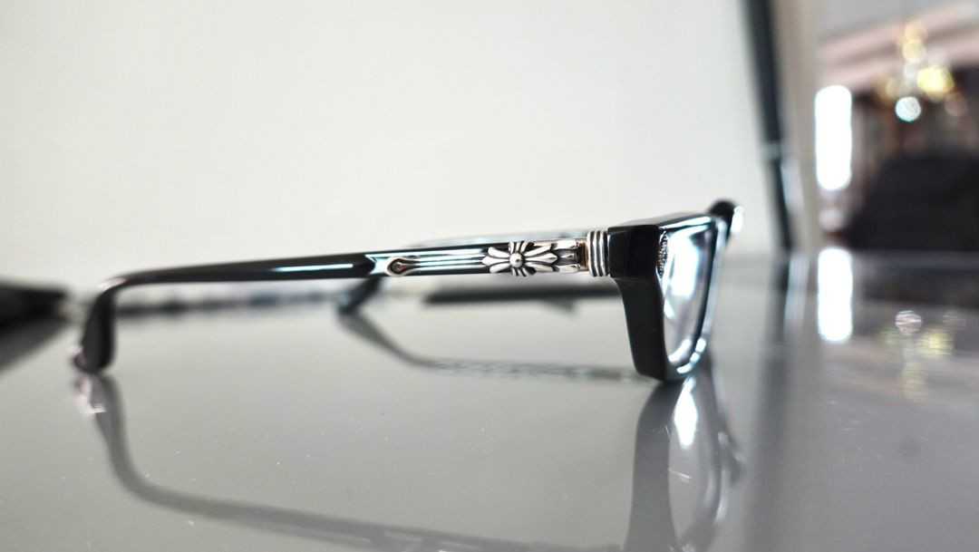 크롬하츠 ed-u-cuntation 블랙/실버 안경 이미지