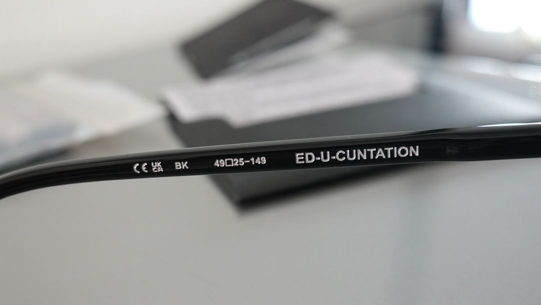 크롬하츠 ed-u-cuntation 블랙/실버 안경 이미지