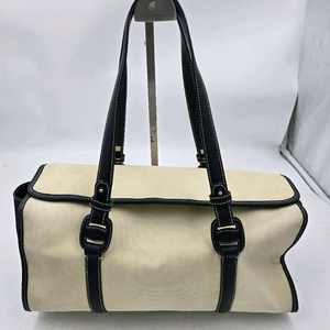 페레가모 캔버스 보스턴백