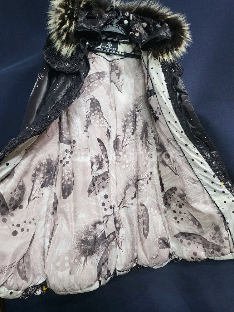 폭스 덕다운 벨트패딩--6