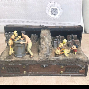 짱구 로봇아빠 디오라마